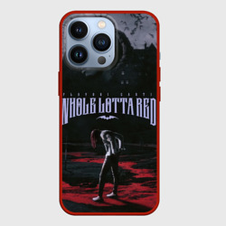 Чехол для iPhone 13 Pro Playboi Carti, Whole Lotta Red