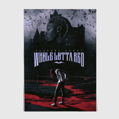 Постер Playboi Carti, Whole Lotta Red