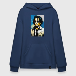 Худи SuperOversize хлопок Johnny Depp - celebrity