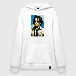 Худи SuperOversize хлопок Johnny Depp - celebrity