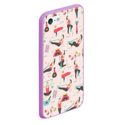 Чехол для iPhone 5/5S матовый Sport Woman - фото 2