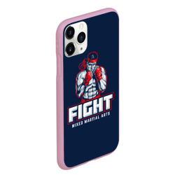 Чехол для iPhone 11 Pro Max матовый Fight ММА - фото 2