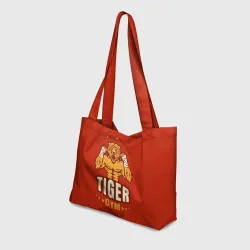 Пляжная сумка 3D Tiger - боец - фото 2