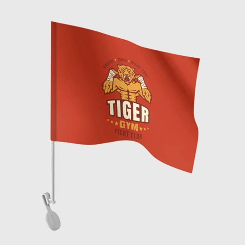 Флаг для автомобиля Tiger - боец