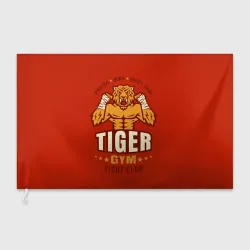 Флаг 3D Tiger - боец