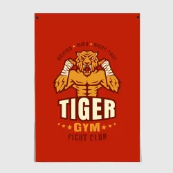 Постер Tiger - боец