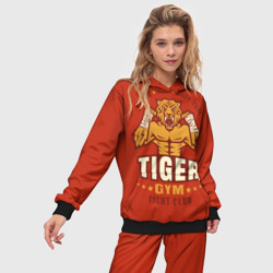 Женский костюм с толстовкой 3D Tiger - боец - фото 2