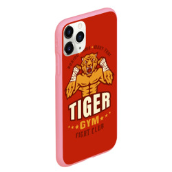 Чехол для iPhone 11 Pro Max матовый Tiger - боец - фото 2