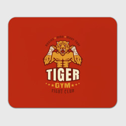 Прямоугольный коврик для мышки Tiger - боец