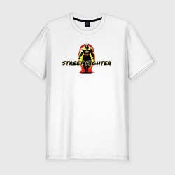 Мужская футболка хлопок Slim Street Fighter