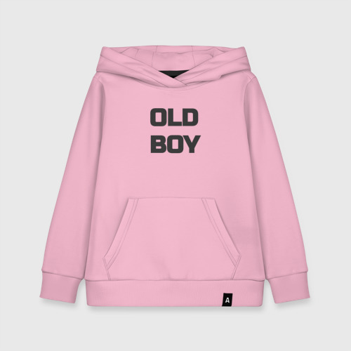 Детская толстовка хлопок Old Boy, цвет светло-розовый