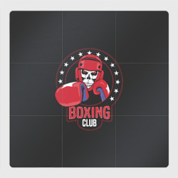 Магнитный плакат 3Х3 Boxing club - боксёр