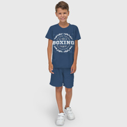 Детский костюм с шортами 3D Boxing - надпись - фото 2