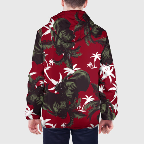 Мужская куртка 3D Пальмы и Давид Микеланджело, цвет 3D печать - фото 5