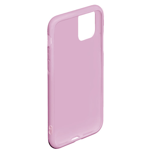 Чехол для iPhone 11 Pro Max матовый Птенчики под дождём, цвет розовый - фото 4
