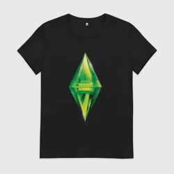 Женская футболка хлопок Знак персонажа Симс