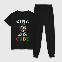 Женская пижама хлопок Король кубика рубика