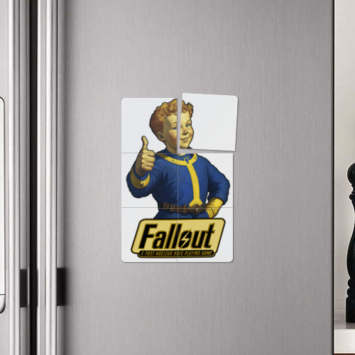 Магнитный плакат 2Х3 Real Vault boy - фото 4