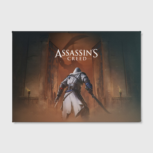 Холст прямоугольный Assassins Creed - character, цвет 3D печать - фото 2