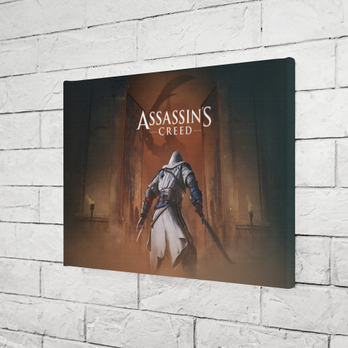 Холст прямоугольный Assassins Creed - character, цвет 3D печать - фото 3