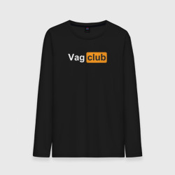 Мужской лонгслив хлопок Vag club