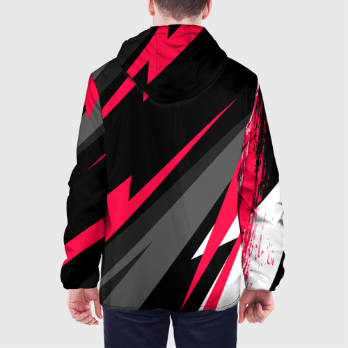 Мужская куртка 3D UAZ fast lines, цвет 3D печать - фото 5