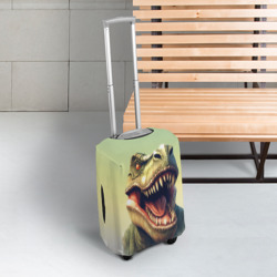 Чехол для чемодана 3D Острые зубы тиранозавра Рекса - фото 2