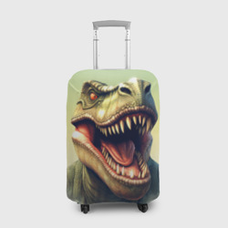 Чехол для чемодана 3D Острые зубы тиранозавра Рекса