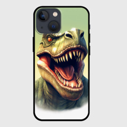 Чехол для iPhone 13 mini Острые зубы тиранозавра Рекса