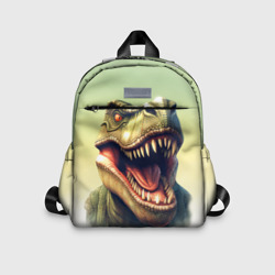 Детский рюкзак 3D Острые зубы тиранозавра Рекса