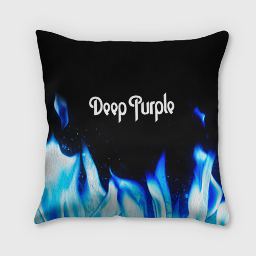 Подушка 3D Deep Purple blue fire