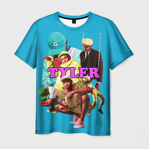 Мужская футболка 3D Tyler, The Creator Collage, цвет 3D печать