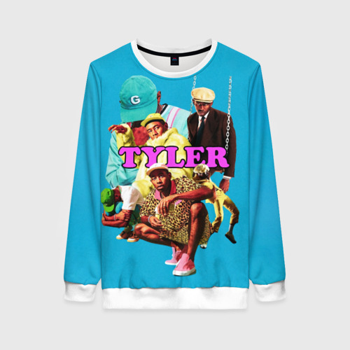 Женский свитшот 3D Tyler, The Creator Collage, цвет 3D печать