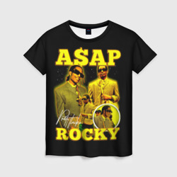Женская футболка 3D ASAP Rocky, rapper