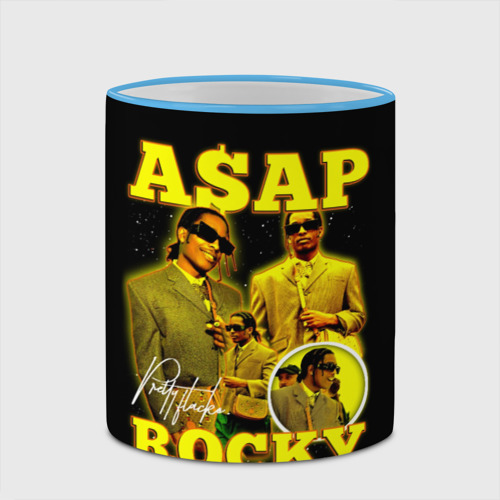 Кружка с полной запечаткой с принтом ASAP Rocky, rapper, фото #4