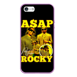 Чехол для iPhone 5/5S матовый ASAP Rocky, rapper