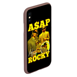 Чехол для iPhone XS Max матовый ASAP Rocky, rapper - фото 2