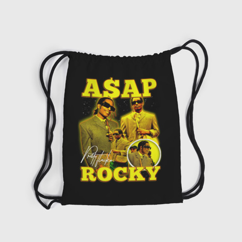 Рюкзак-мешок 3D ASAP Rocky, rapper - фото 6