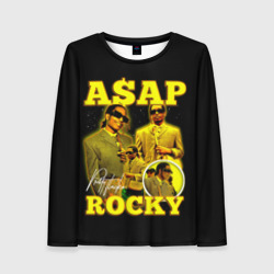 Женский лонгслив 3D ASAP Rocky, rapper