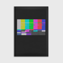 Ежедневник Разноцветные полосы в телевизоре