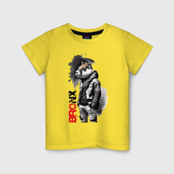 Детская футболка хлопок Dude Capy - Bronx - New York