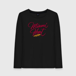 Женский лонгслив хлопок Miami Heat fan
