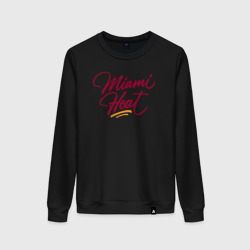 Женский свитшот хлопок Miami Heat fan
