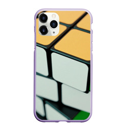 Чехол для iPhone 11 Pro матовый Фото Кубика Рубика