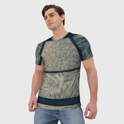 Мужская футболка 3D Стеклянка - фото 2