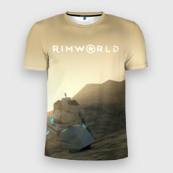 Мужская футболка 3D Slim RimWorld game