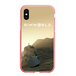 Чехол для iPhone XS Max матовый RimWorld game