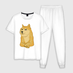 Мужская пижама хлопок Doge meme