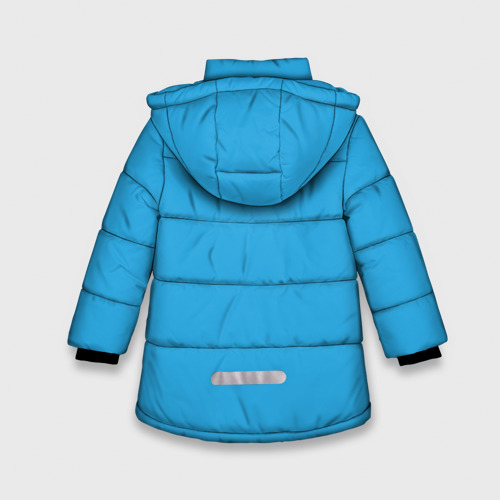 Зимняя куртка для девочек 3D Агуша гейминг, цвет светло-серый - фото 2