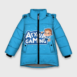 Зимняя куртка для девочек 3D Агуша гейминг